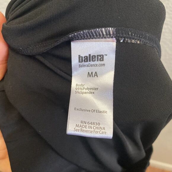 Balera Dance Hip Hop Pants Black Color Medium Adult / 27 Inch Inseam - Picture 3 of 6